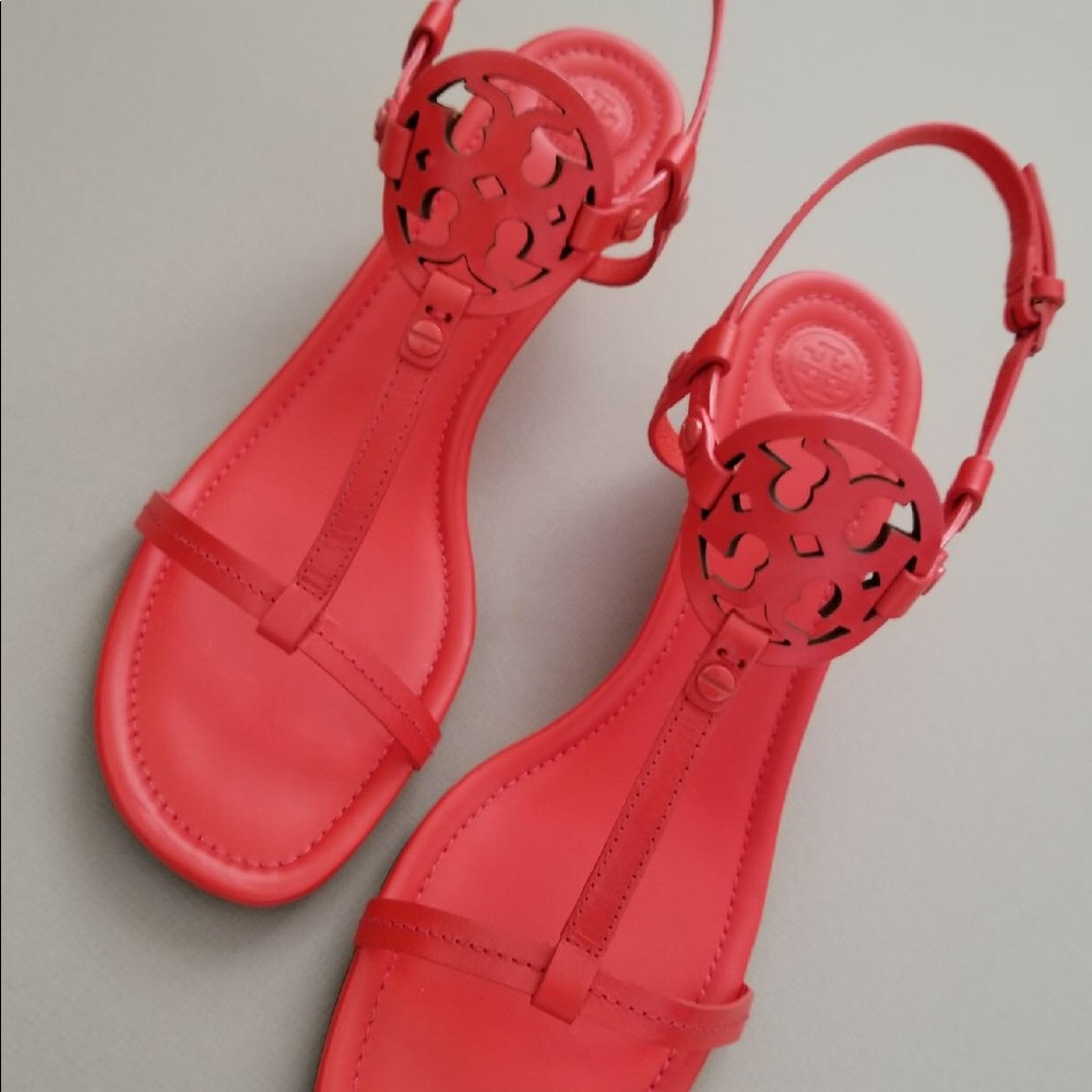 Tory Burch 60mm Miller Wedge Sandal Size 10 NIB